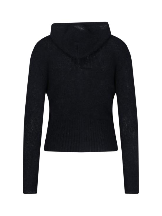 25FW 아워레가시 가디건 W4243CB BLACK FUZZY ALPACA Black - OUR LEGACY