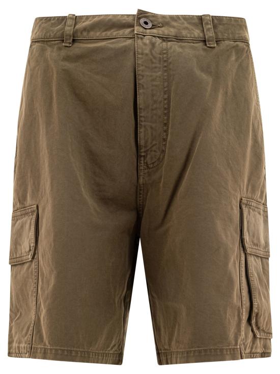 25SS 로에베 숏팬츠 H526Y1AW05KHAKIGREEN