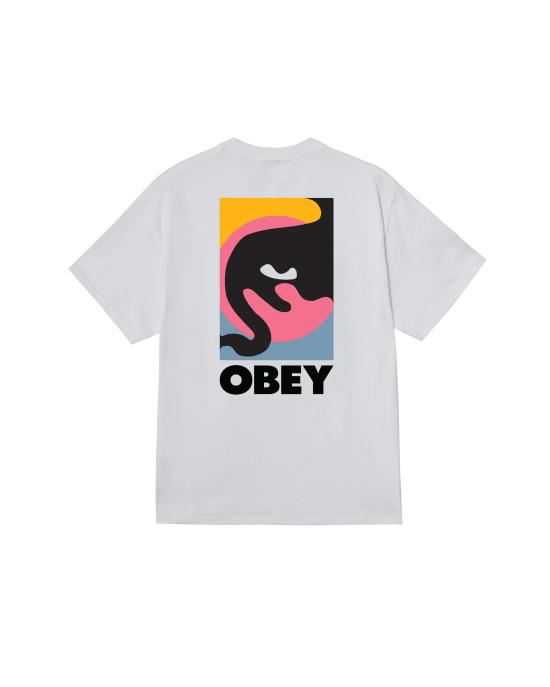 25FW 오베이 반팔 티셔츠 165264193 WHITE - OBEY