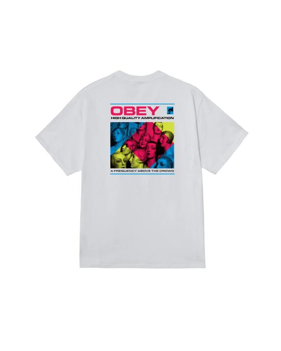 25FW 오베이 반팔 티셔츠 165264237 WHITE - OBEY