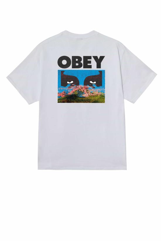 25FW 오베이 반팔 티셔츠 165264223 WHITE - OBEY