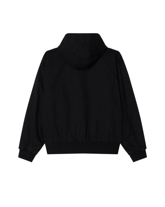 25FW 오베이 봄버 자켓 121800593 BLACK FADED WASH - OBEY