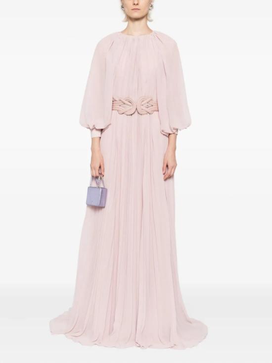  사이드 코베이시 롱 원피스 플리츠 롱 드레스 - SAIID KOBEISY