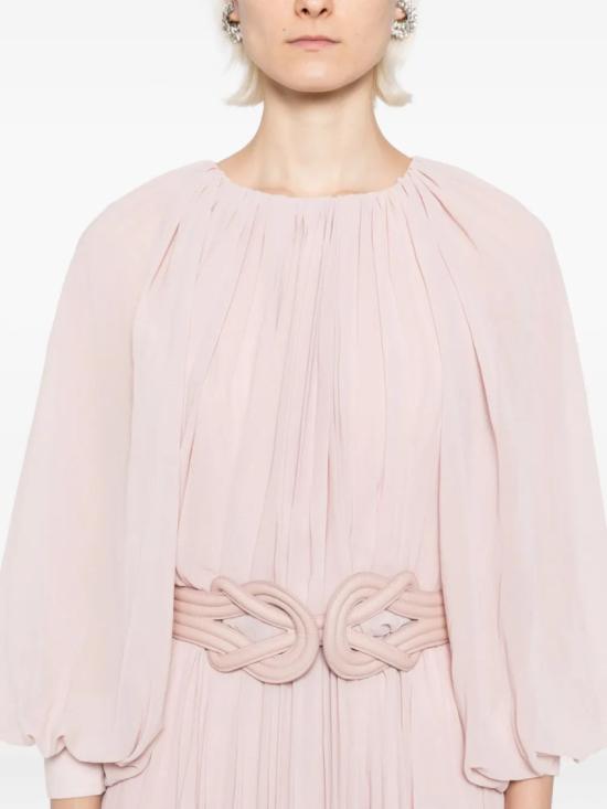  사이드 코베이시 롱 원피스 플리츠 롱 드레스 - SAIID KOBEISY