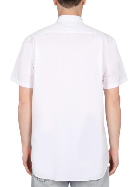  꼼데가르송 반팔 셔츠 FK B018 1 White - COMME DES GARCONS