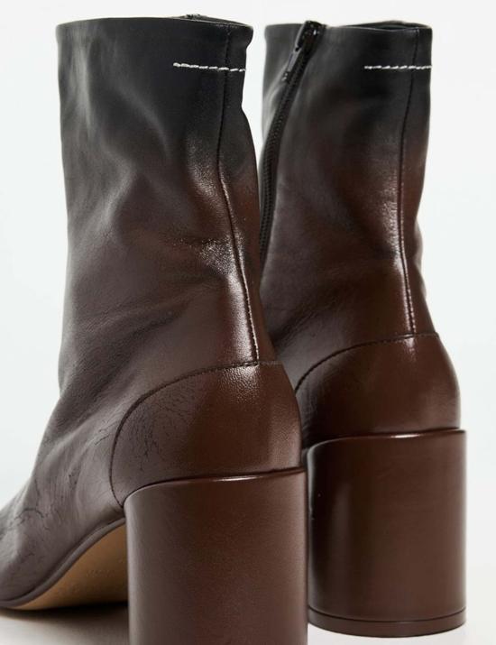  MM6 메종마르지엘라 부츠 Mm6 메종 마르지엘라 아나토믹 앵클 - MM6 MAISON MARGIELA