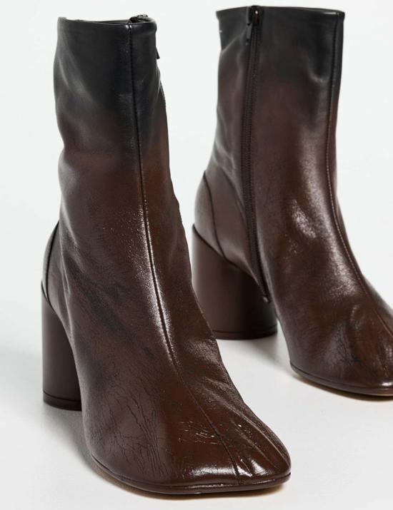  MM6 메종마르지엘라 부츠 Mm6 메종 마르지엘라 아나토믹 앵클