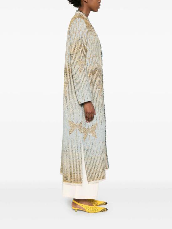  포르테포르테 코트 포르테 포르테 자카드 리벨  누아쥬 - FORTE FORTE