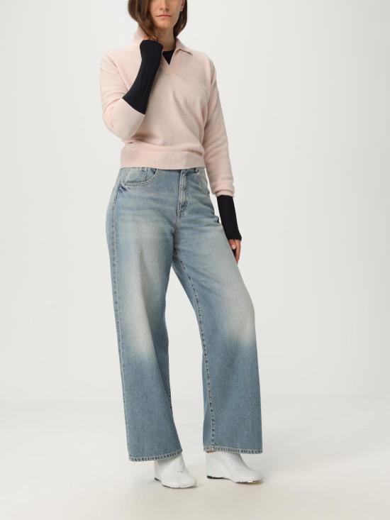 25FW 마르지엘라 V넥 니트 S51GL0063M13144 216 Pink - MAISON MARGIELA