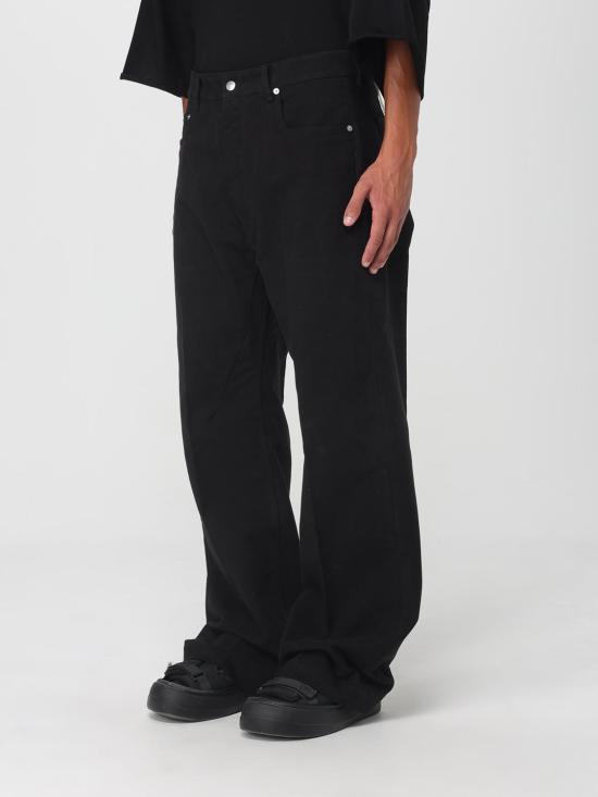 25FW 릭 오웬스 데님 팬츠 RU02E1333 TB09 Black - RICK OWENS