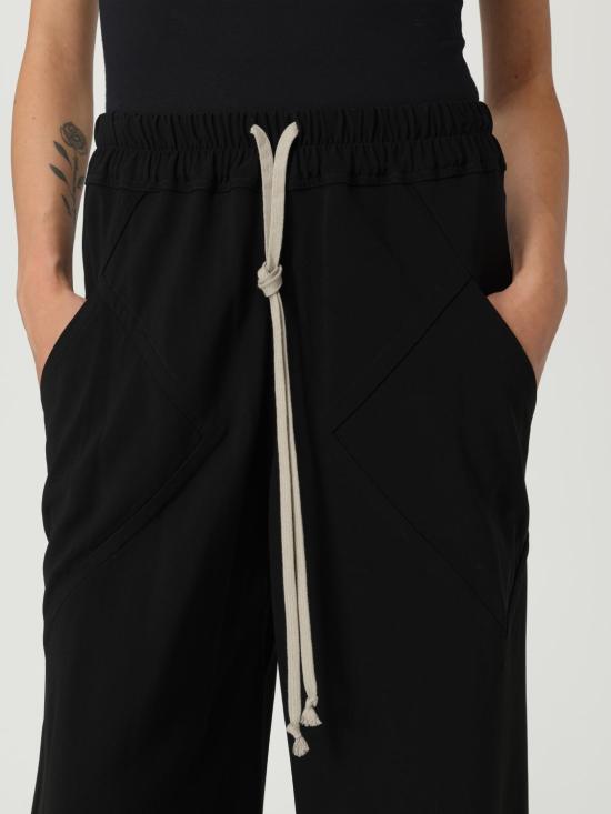 25FW 릭 오웬스 스트레이트 팬츠 RP02E4304 HY09 Black - RICK OWENS