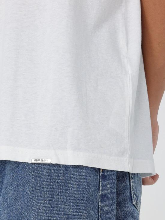 25FW 리프레젠트 반팔 티셔츠 MLM100286 27 White - REPRESENT