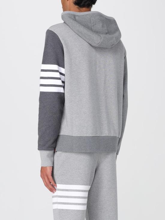 25FW 톰브라운 긴팔 티셔츠 MJT074F00535 982 Grey - THOM BROWNE