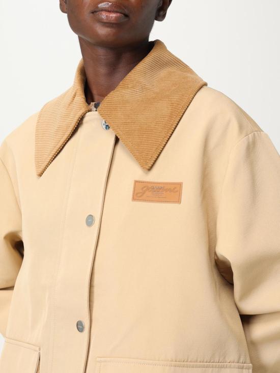 25FW 가니 트윌 미디 자켓 W0757 531 Beige - GANNI
