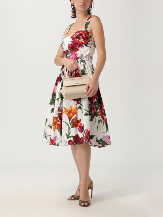 25FW 돌체앤가바나 롱 원피스 F6TVJTHS5TQ HA5PB White - DOLCE & GABBANA