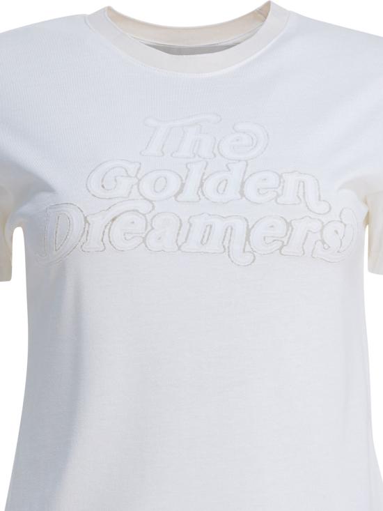 26SS 골든구스 반팔 티셔츠 GWP02322P00211611616 White - GOLDEN GOOSE