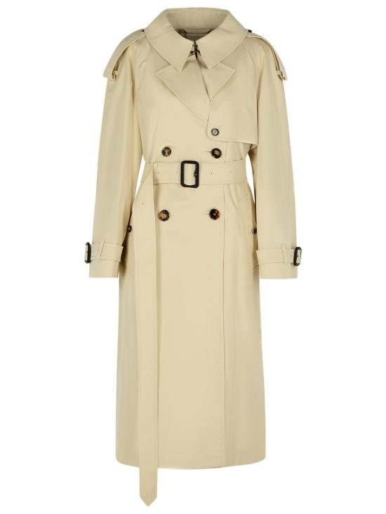 25FW 버버리 피츠로비아 롱 개버딘 트렌치 코트 8115031C2246 Beige
