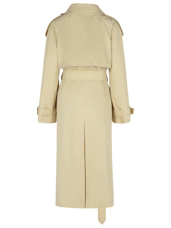 25FW 버버리 피츠로비아 롱 개버딘 트렌치 코트 8115031C2246 Beige - BURBERRY