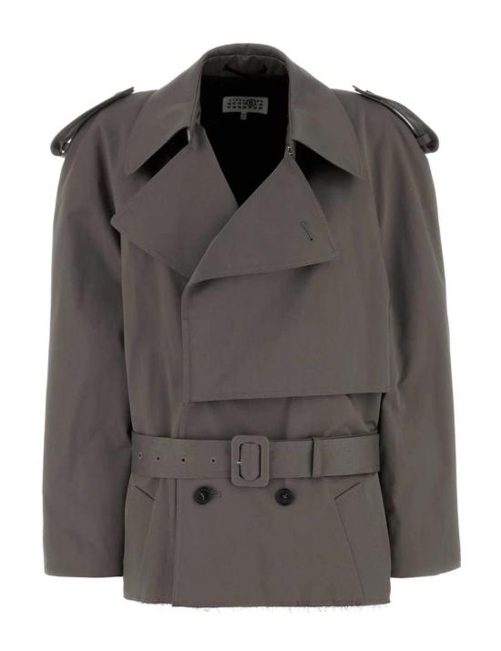  MM6 메종마르지엘라 트렌치 코트 Mm6 메종 마르지엘라 트렌치코트