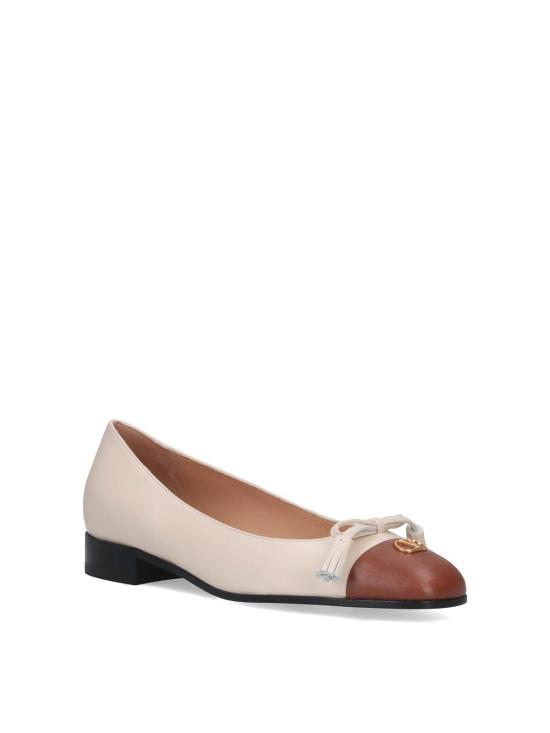 25FW 발렌티노 가라바니 발렛 두 로이 25mm 발레리나 7W2S0MR8DDTAHA White - VALENTINO GARAVANI