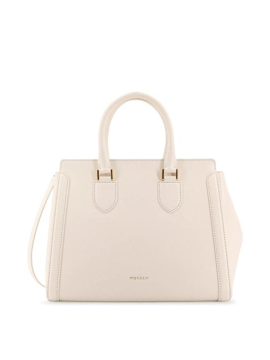 25FW 알렉산더 맥퀸 토트백 8379111MAAC9112 White