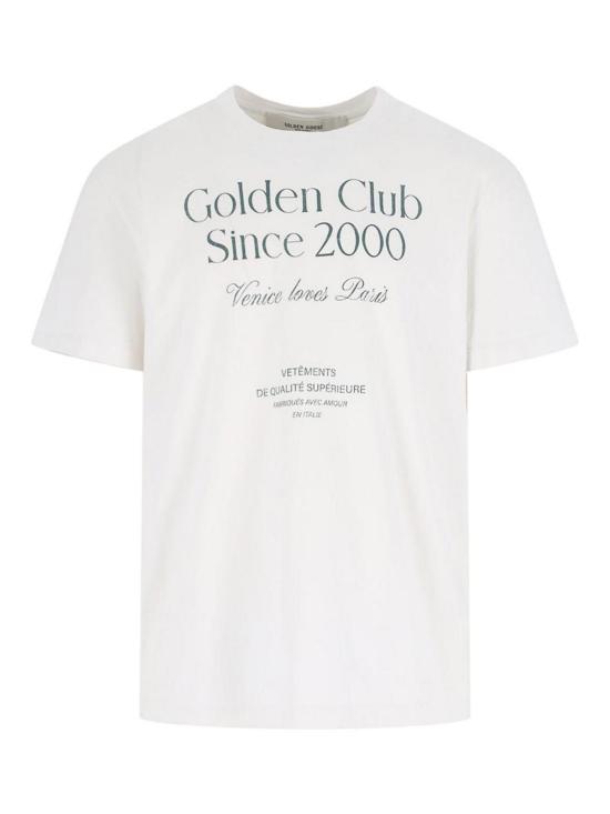 25FW 골든구스 반팔 티셔츠 GMP01220P00225411616 White