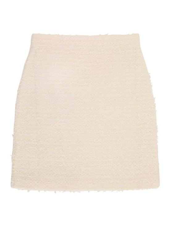 25FW 셀프 포트레이트 숏 원피스 AW25028SKCCREAM White - SELF PORTRAIT