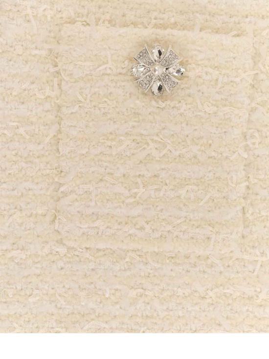 25FW 셀프 포트레이트 숏 원피스 AW25028SKCCREAM White - SELF PORTRAIT