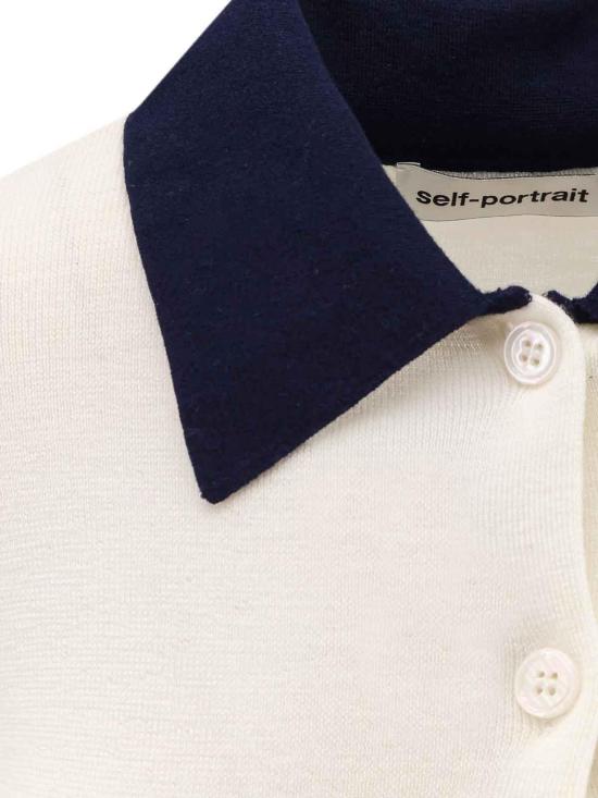  셀프 포트레이트 가디건 PF25097CCCREAM White - SELF PORTRAIT