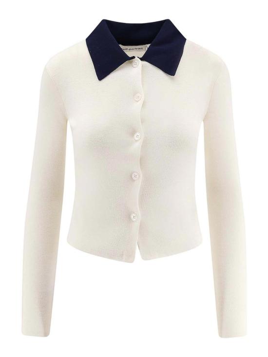  셀프 포트레이트 가디건 PF25097CCCREAM White