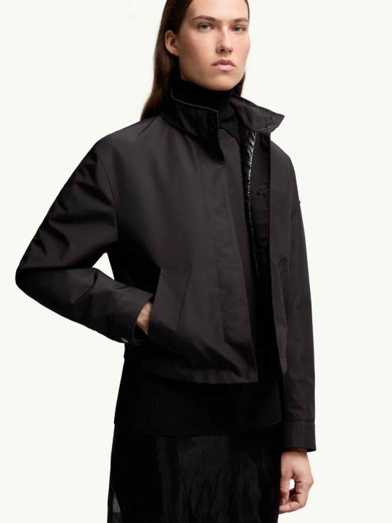 25FW 몽클레어 숏패딩 K24031A00005M6518 999 Black - MONCLER