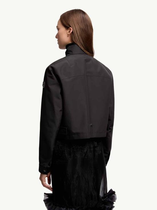 25FW 몽클레어 몽클레어 x EE72 바이 에드워드 에니풀 크로반 쇼트 다운 자켓  K24031A00005M6518 999 Black - MONCLER