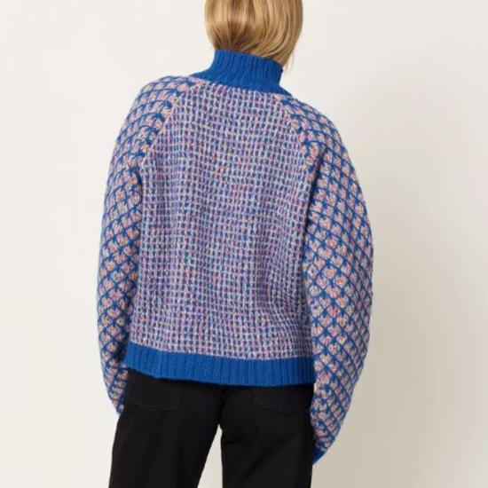  헨릭 빕스코브 가디건 Henrik Vibskov 김치 카디건 블루 파티 - HENRIK VIBSKOV