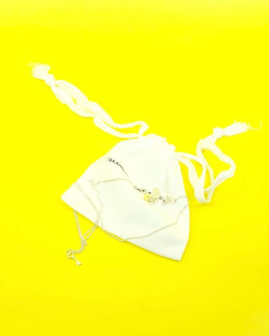 타카히로미야시타 더 솔로이스트 네크리스 . 실버 작은 열쇠 목걸이 - TAKAHIROMIYASHITA THE SOLOIST.