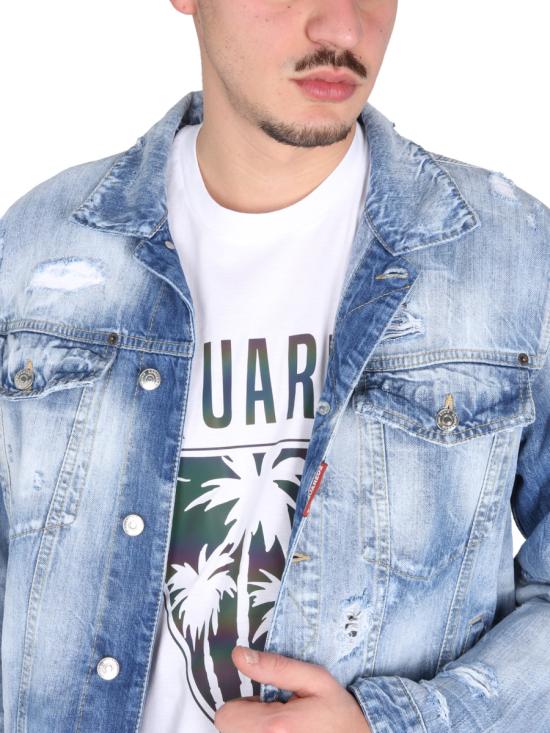  디스퀘어드2 반팔 티셔츠 S74GD1091 S23009100 WHITE - DSQUARED2