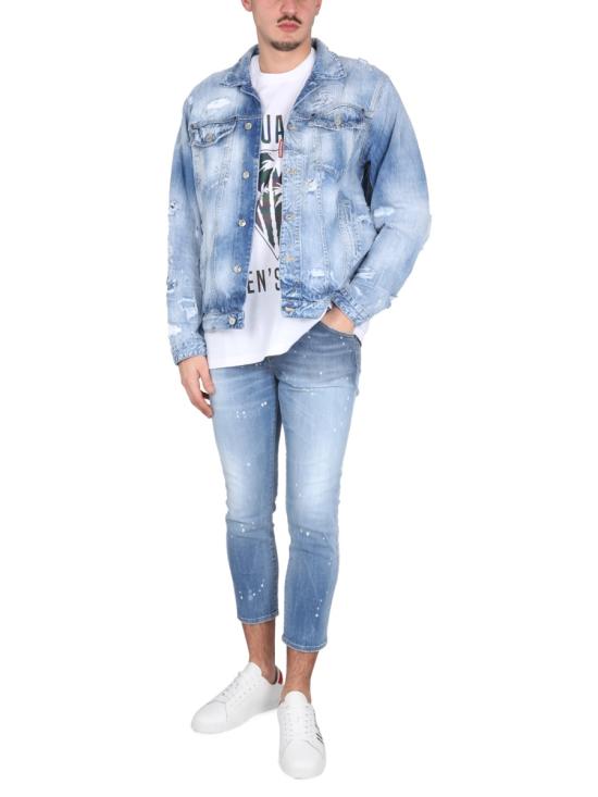  디스퀘어드2 반팔 티셔츠 S74GD1091 S23009100 WHITE - DSQUARED2