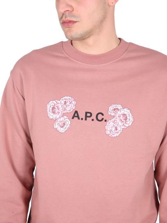  아페쎄 긴팔 티셔츠 COEIPM27814 FAA PINK - A.P.C.