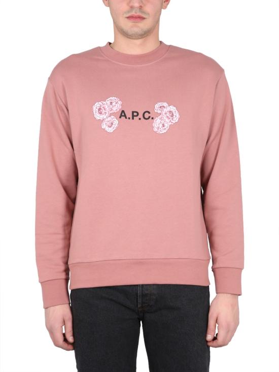 아페쎄 긴팔 티셔츠 COEIPM27814 FAA PINK - A.P.C.
