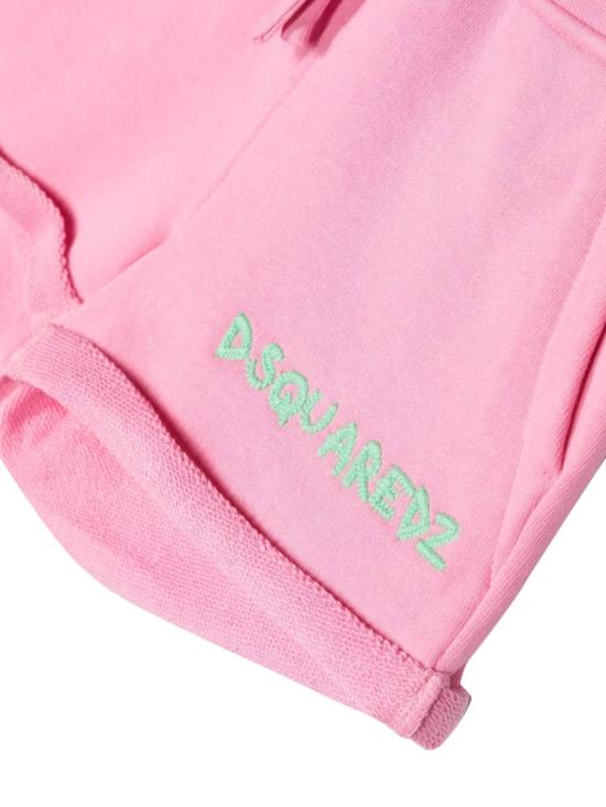  [키즈] 디스퀘어드2 쇼츠/버뮤다 DQ1584K D0A3WDQ322 PINK - DSQUARED2