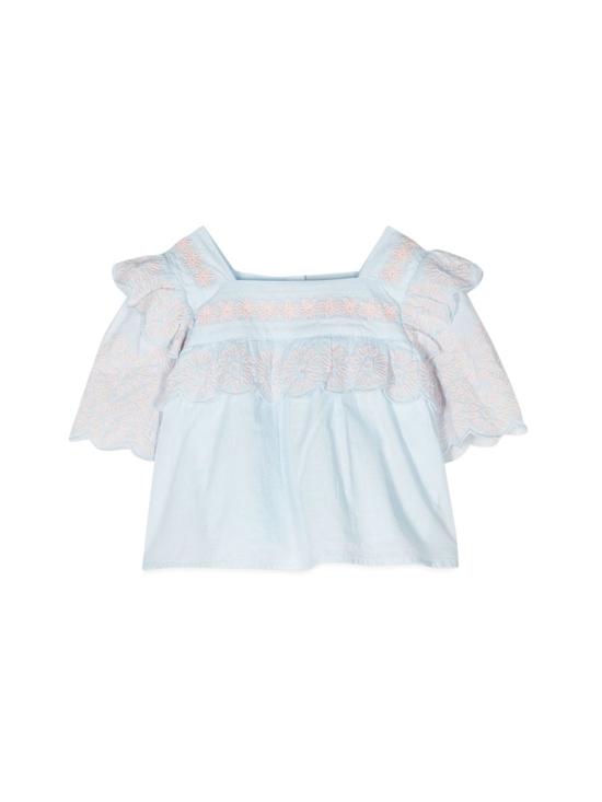  [키즈] 스텔라 맥카트니 탑 TS5A82K Z0142601 BABY BLUE