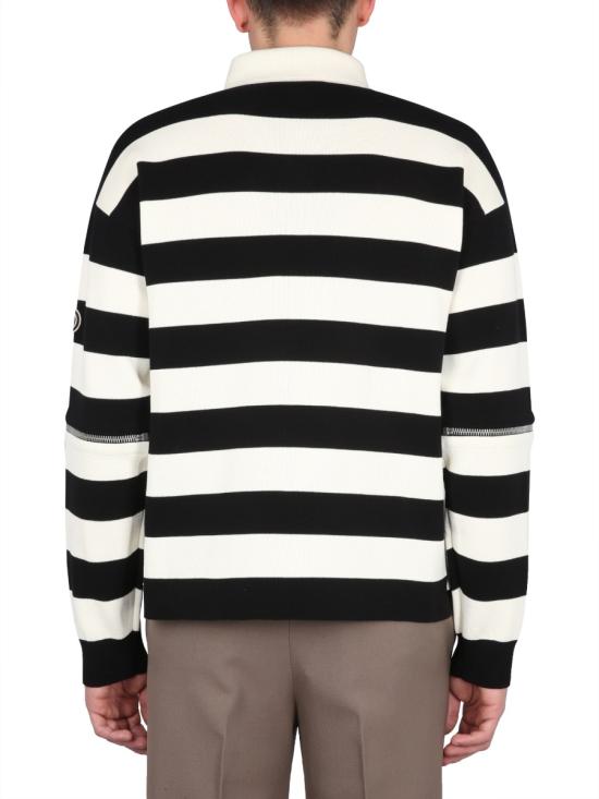 26FW 구찌 디태처블 슬리브 니트 폴로 724708 XKCV09207 IVORY - GUCCI