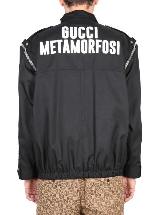 26FW 구찌 메타모르포시 디태처블 자켓 714759 ZAHLW1043 BLACK - GUCCI