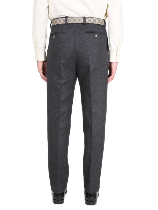 26FW 구찌 울 캐시미어 트라우저 727665 ZAK721165 GREY - GUCCI