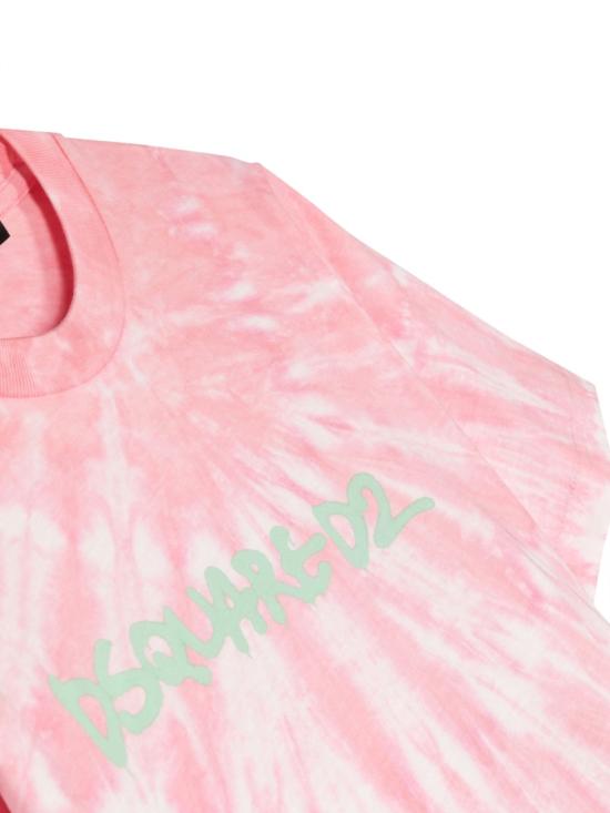  [키즈] 디스퀘어드2 티셔츠 DQ1618K D0A3NDQ317 PINK - DSQUARED2