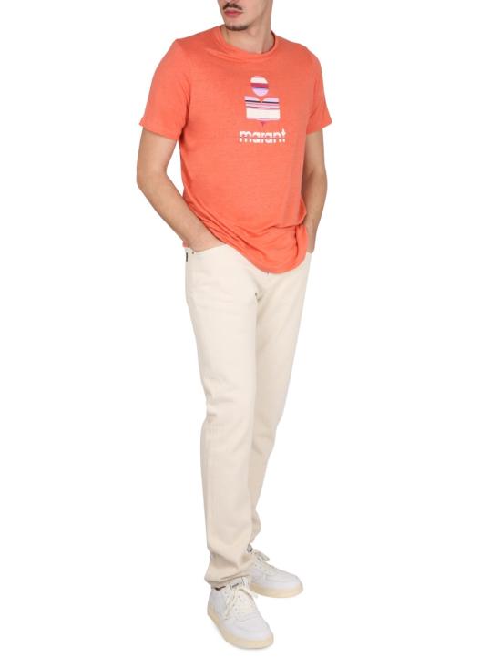 25FW 이자벨마랑 반팔 티셔츠 TS0045HA A1N54H11PA ORANGE - ISABEL MARANT