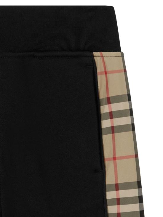 25FW [키즈] 버버리 스트레이트 팬츠 8060954K A1189 BLACK - BURBERRY