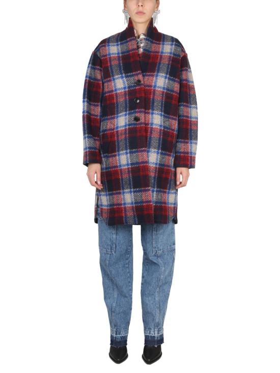  이자벨마랑에뚜왈 트렌치 코트 MA0019 A1D24EBURD MULTICOLOUR