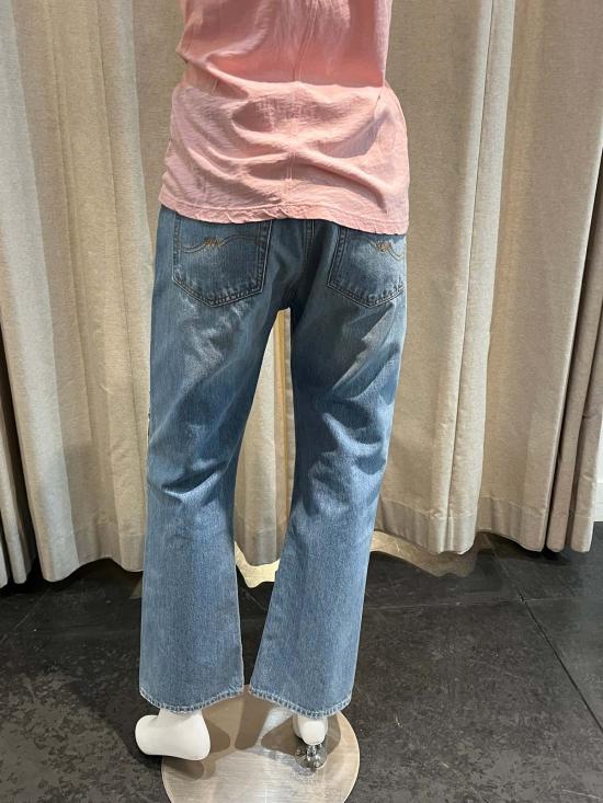  DENIMIST 데님 팬츠 데님리스트 재클린 슬림 킥 진 알슨 인디고 패치워크 - OTHER BRANDS