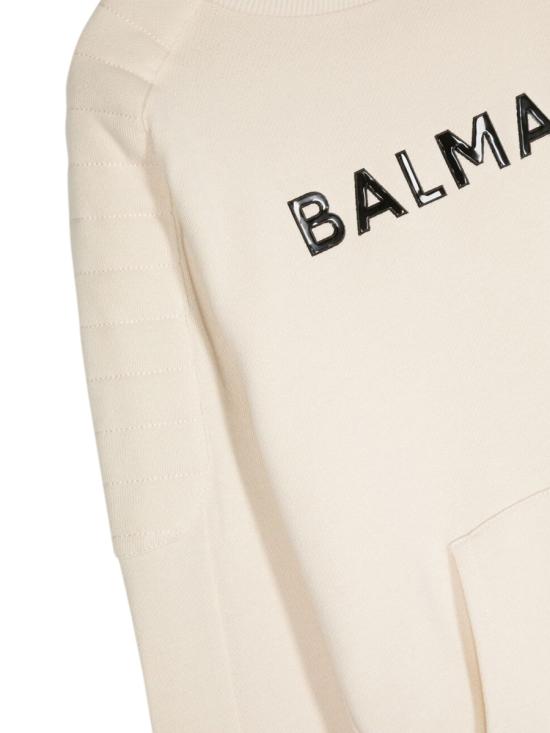  [키즈] 발망 트레이닝 상의 BS4P10K Z0001109 BEIGE - BALMAIN