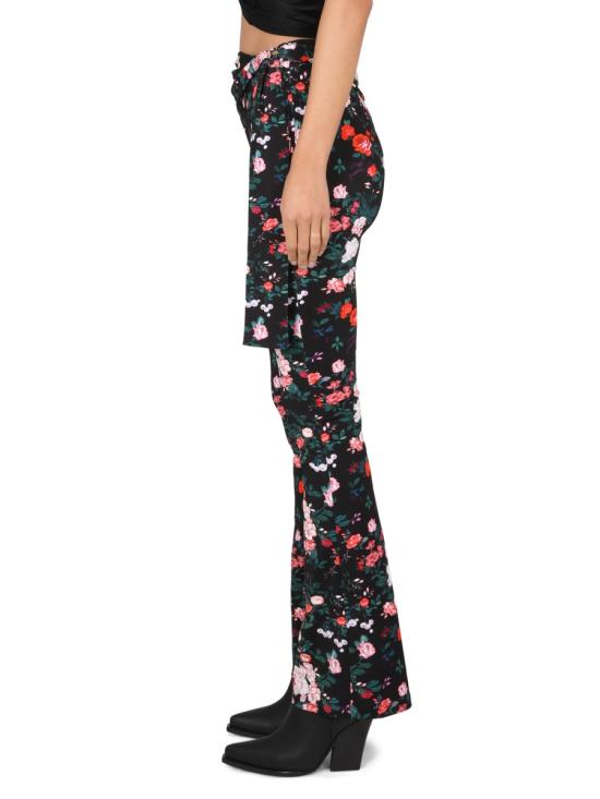  파코라반 스트레이트 팬츠 23PJPA188VI0322 V986 BLACK - PACO RABANNE